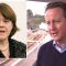 Culture Secretary Maria Miller and Prime Minister David Cameron